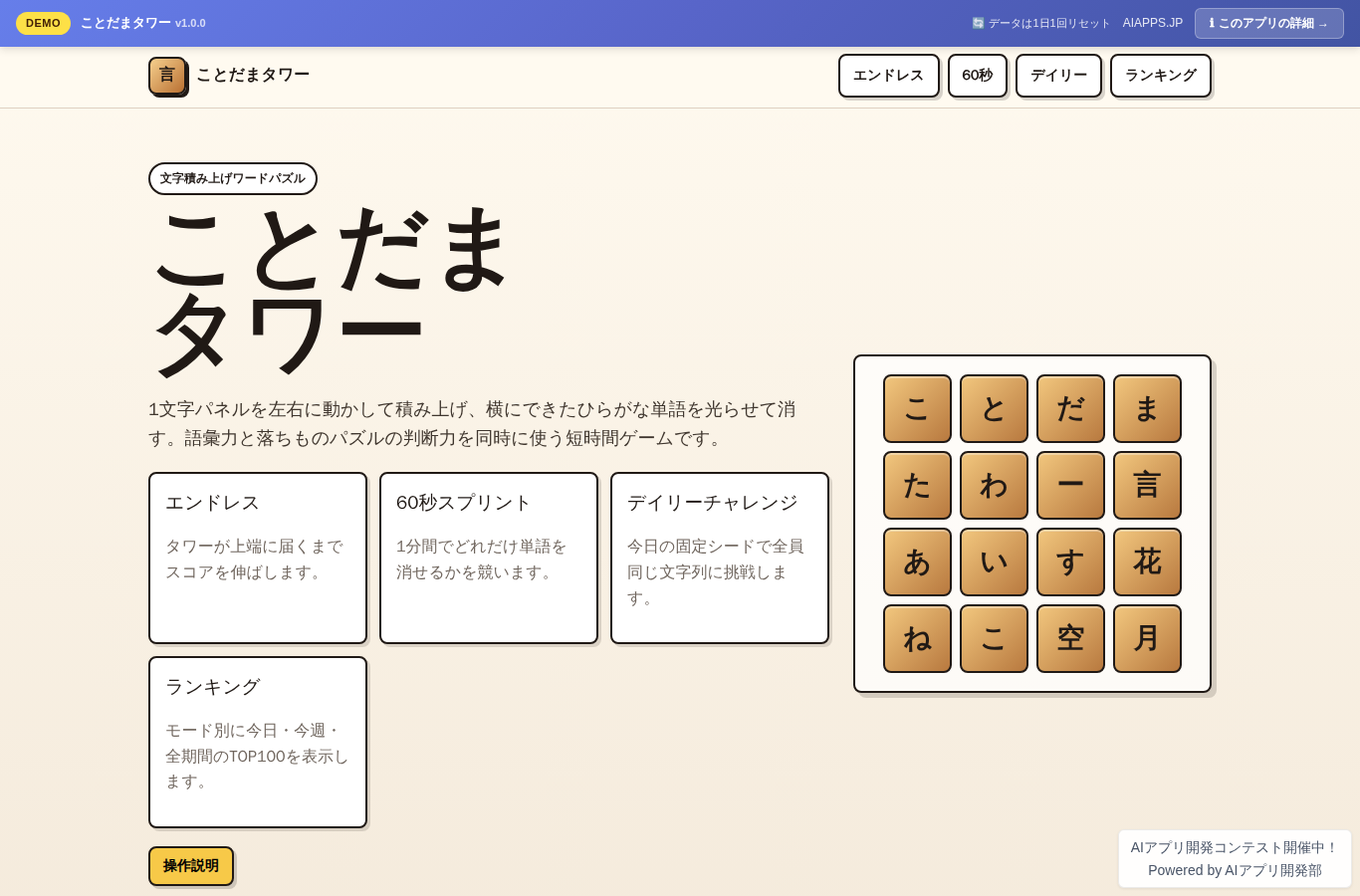 ことだまタワー のスクリーンショット