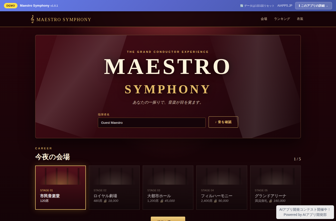 Maestro Symphony のスクリーンショット