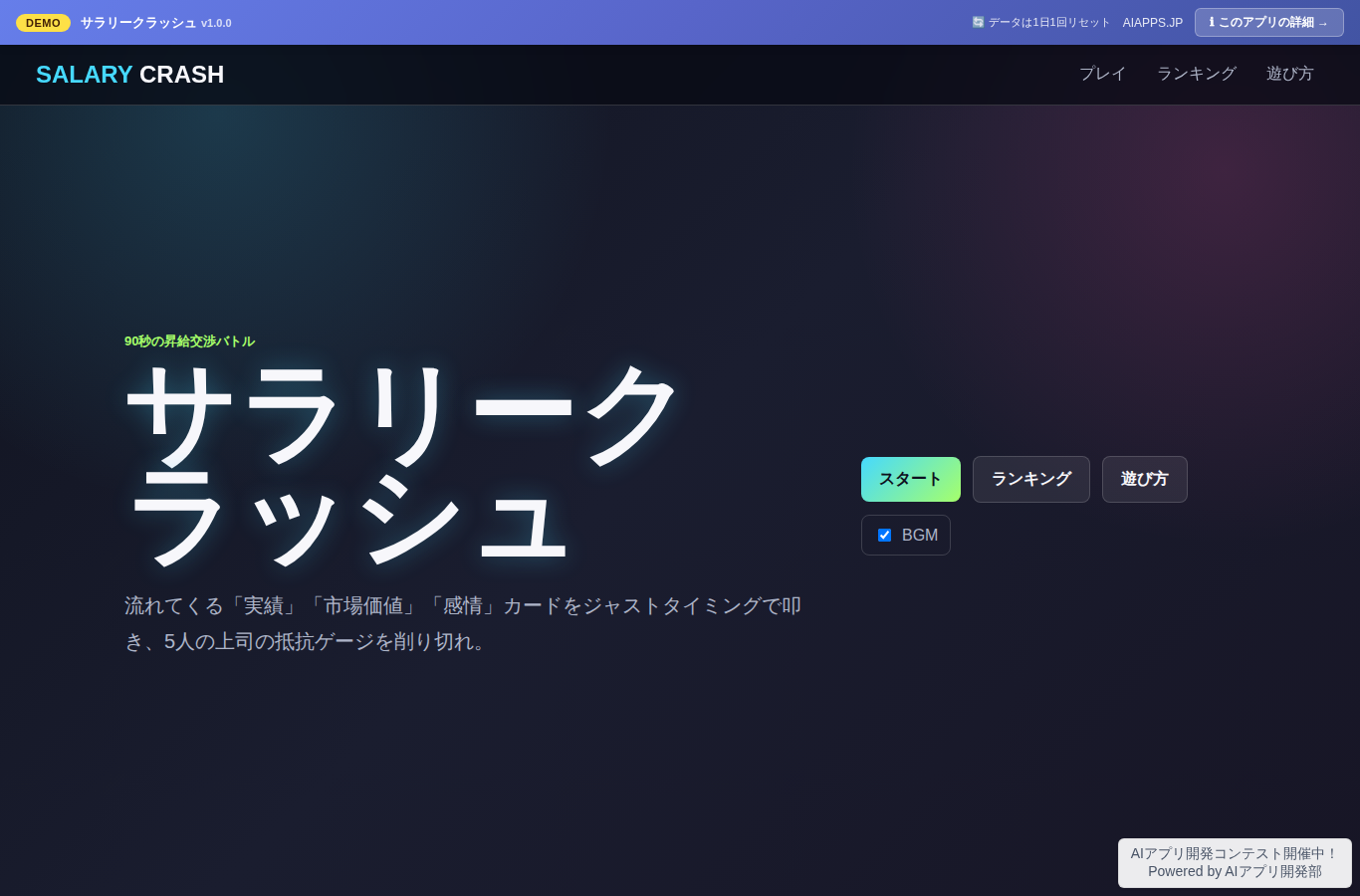 サラリークラッシュ のスクリーンショット